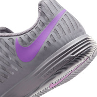 Nike Lunar Gato II (IN) Indoor Football Shoes Grey Purple