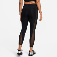 Nike Pro 7/8 Halfhoog Sportlegging Dames Zwart Wit