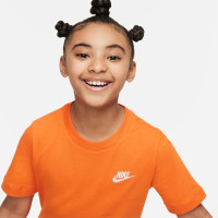 Nike T-Shirt SW Kids Oranje Wit