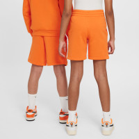 Nike Club Fleece SW Short Kids Orange White