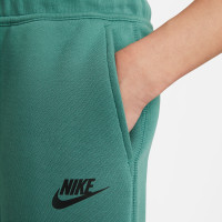 Nike Tech Fleece Sweat Pants Sportswear Kids Green Black