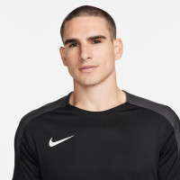Nike Strike Trainingsshirt Zwart Donkergrijs