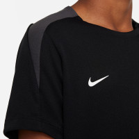 Nike Strike Trainingsshirt Kids Zwart Donkergrijs