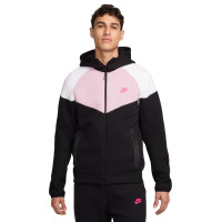 Nike Tech Fleece Trainingspak Sportswear Zwart Roze Wit