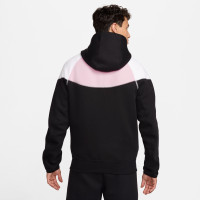 Nike Tech Fleece Trainingspak Sportswear Zwart Roze Wit