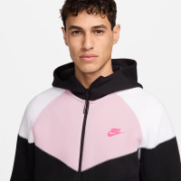 Nike Tech Fleece Trainingspak Sportswear Zwart Roze Wit