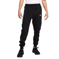 Nike Tech Fleece Sweat Pants Sportswear Black Pink Dark Grey