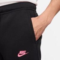 Nike Tech Fleece Sweat Pants Sportswear Black Pink Dark Grey