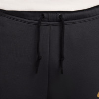 Nike Tech Fleece Sweat Pants Sportswear Nike Tech Fleece Sportswear Sweat Pants Dark Grey Black Gold