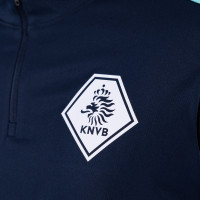 Nike KNVB Referees Training sweater 1/4-Zip 2024-2026 Dark Blue