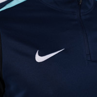 Nike KNVB Scheidsrechters Trainingstrui 1/4-Zip 2024-2026 Donkerblauw