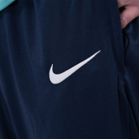 Nike KNVB Tracksuit 1/4-Zip 2024-2026 Dark Blue Turquoise