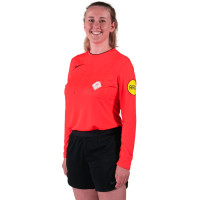 Nike KNVB Long Sleeve Referee Kit 2024-2026 Women's Bright Red