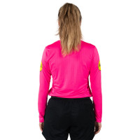 Nike KNVB Scheidsrechterstenue Lange Mouwen 2024-2026 Dames Roze