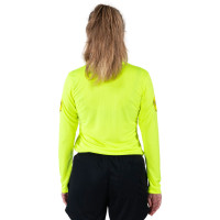 Nike KNVB Referee Shirt 2024-2026 Long Sleeve Women's Neon Yellow