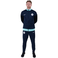 Nike KNVB Tracksuit 2024-2026 Dark Blue Turquoise