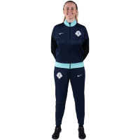 Nike KNVB Trainingspak 2024-2026 Dames Donkerblauw Turquoise