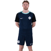 Nike KNVB Scheidsrechters Trainingsset 2024-2026 Donkerblauw Turquoise