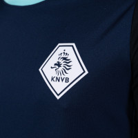 Nike KNVB Scheidsrechters Trainingsset 2024-2026 Donkerblauw Turquoise