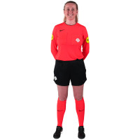 Nike KNVB Long Sleeve Referee Kit 2024-2026 Women's Bright Red