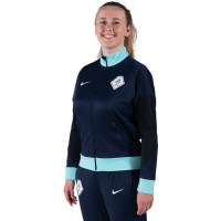 Nike KNVB Trainingspak 2024-2026 Dames Donkerblauw Turquoise