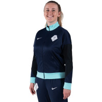 Nike KNVB Tracksuit 2024-2026 Women's Dark Blue Turquoise