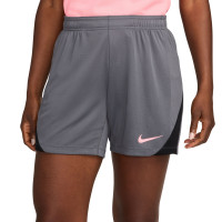 Nike Strike Trainingsbroekje Dames Grijs Roze Grijs