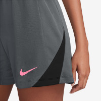 Nike Strike Trainingsbroekje Dames Grijs Roze Grijs