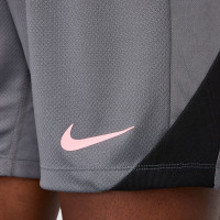 Nike Strike Trainingsbroekje Dames Grijs Roze Grijs