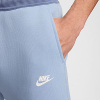Nike Tech Fleece Joggingbroek Sportswear Lichtblauw Blauwgrijs Wit