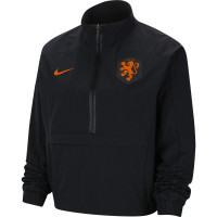 Nike Nederland 1/4 Zip Trainingstrui 2020-2022 Dames Zwart