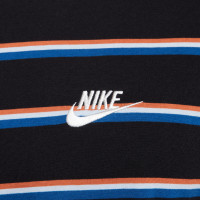 Nike Sportswear Stripe T-Shirt Black Red White Blue
