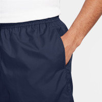 Nike Club Short Sleeve Dark Blue White