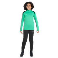 Nike Dri-FIT Strike 1/4-Zip Trainingstrui Kids Groen Zwart Wit