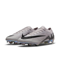 Nike Zoom Mercurial Vapor Elite 15 Gras Voetbalschoenen (FG) Grijs Zwart Roze