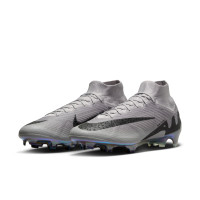 Nike Zoom Mercurial Superfly Elite 9 Grass Football Shoes (FG) Grey Black Pink