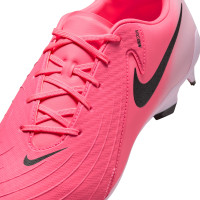 Nike Phantom GX Academy II Grass/Artificial Grass Football Shoes (MG) Hot Pink Light Pink Black