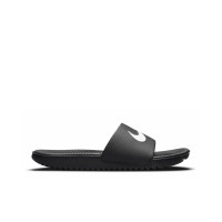Nike Kawa Kids Slippers Black White