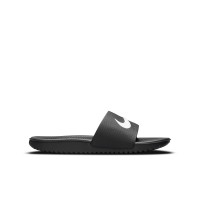 Nike Kawa Kids Slippers Black White
