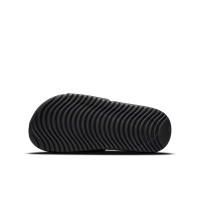 Nike Kawa Kids Slippers Black White