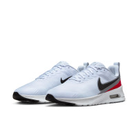 Nike Air Max Sneakers Nuaxis Lichtblauw Grijs Rood Zwart