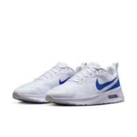 Nike Air Max Sneakers Nuaxis Wit Blauw Grijs