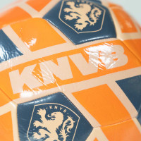 KNVB Logo Football Size 5 Orange Dark Blue