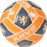 KNVB Logo Football Size 5 Orange Dark Blue