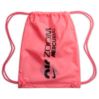 Nike Zoom Mercurial Vapor Elite 15 Gras Voetbalschoenen (FG) Lichtroze Felroze Zwart