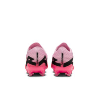 Nike Zoom Mercurial Vapor Elite 15 Kunstgras Voetbalschoenen (AG) Lichtroze Felroze Zwart