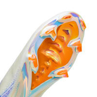 Nike Zoom Mercurial Elite Superfly 10 Grass Football Shoes (FG) White Blue Orange