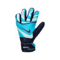 Nike Goalkeeper Gloves Match Kids Light Blue Blue White Black