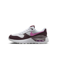 Nike Air Max Sneakers Systm Kids Wit Roze Bordeauxrood