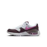 Nike Air Max Sneakers Systm Kids Wit Roze Bordeauxrood